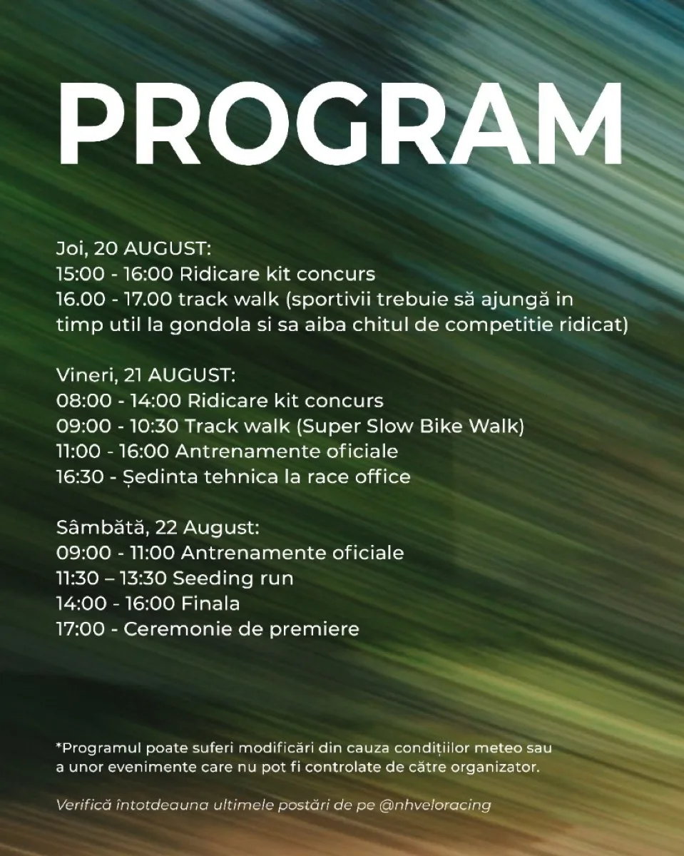CR DHI #3 Azuga schedule